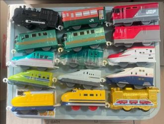 LOT of Plarail NON-motorized engines from McDonald’s in Japan.🇯🇵
Read FULL description.