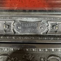 1912 National Cash Register Model 332 Ornate Brass Marble Top Antique NCR Serial 1121873