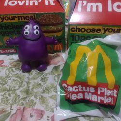 Mc Donalds Cactus Plant Edition Grimace 