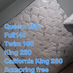 Mattress Pillow Top New 