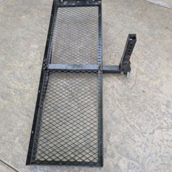 hitch-mounted cargo carrier. / Hitch Rack