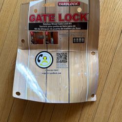 Yardlock Keyless Wood Gate Lock Kit