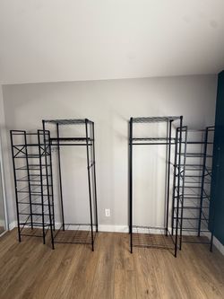 Wardrobe and Shoe racks