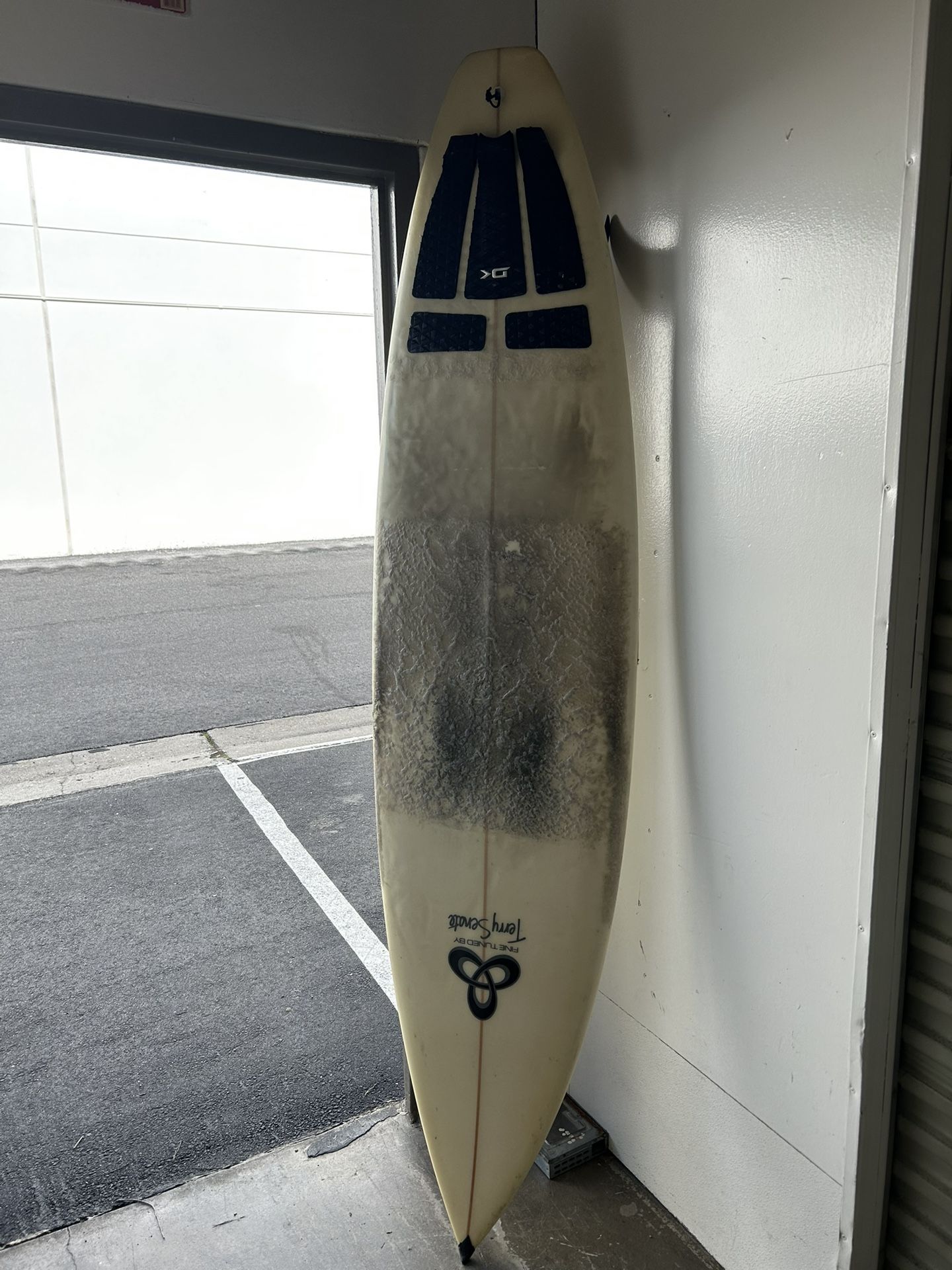 7’6” Step Up Surfboard With Fins