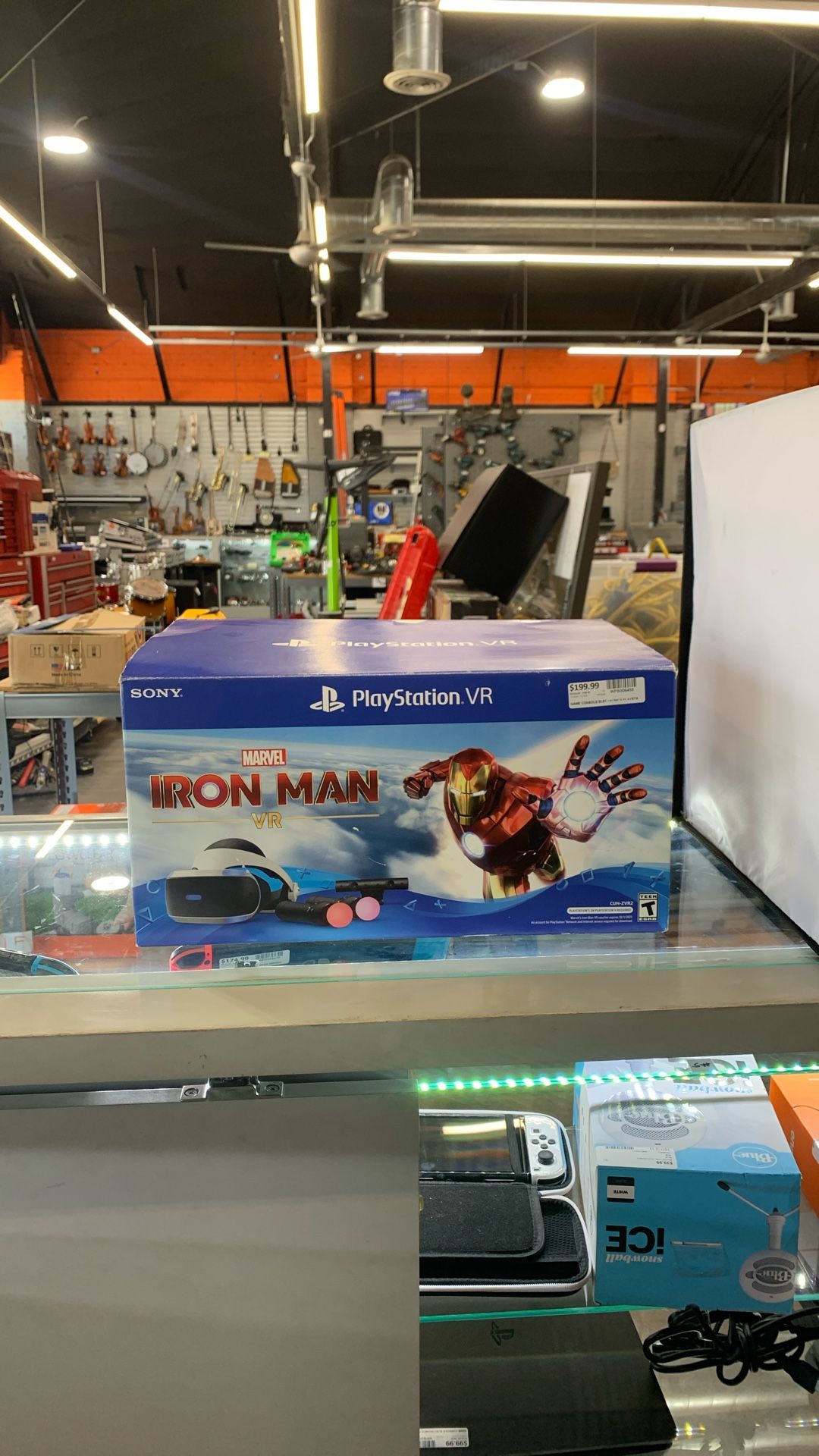 Iron Man Plays Station VR