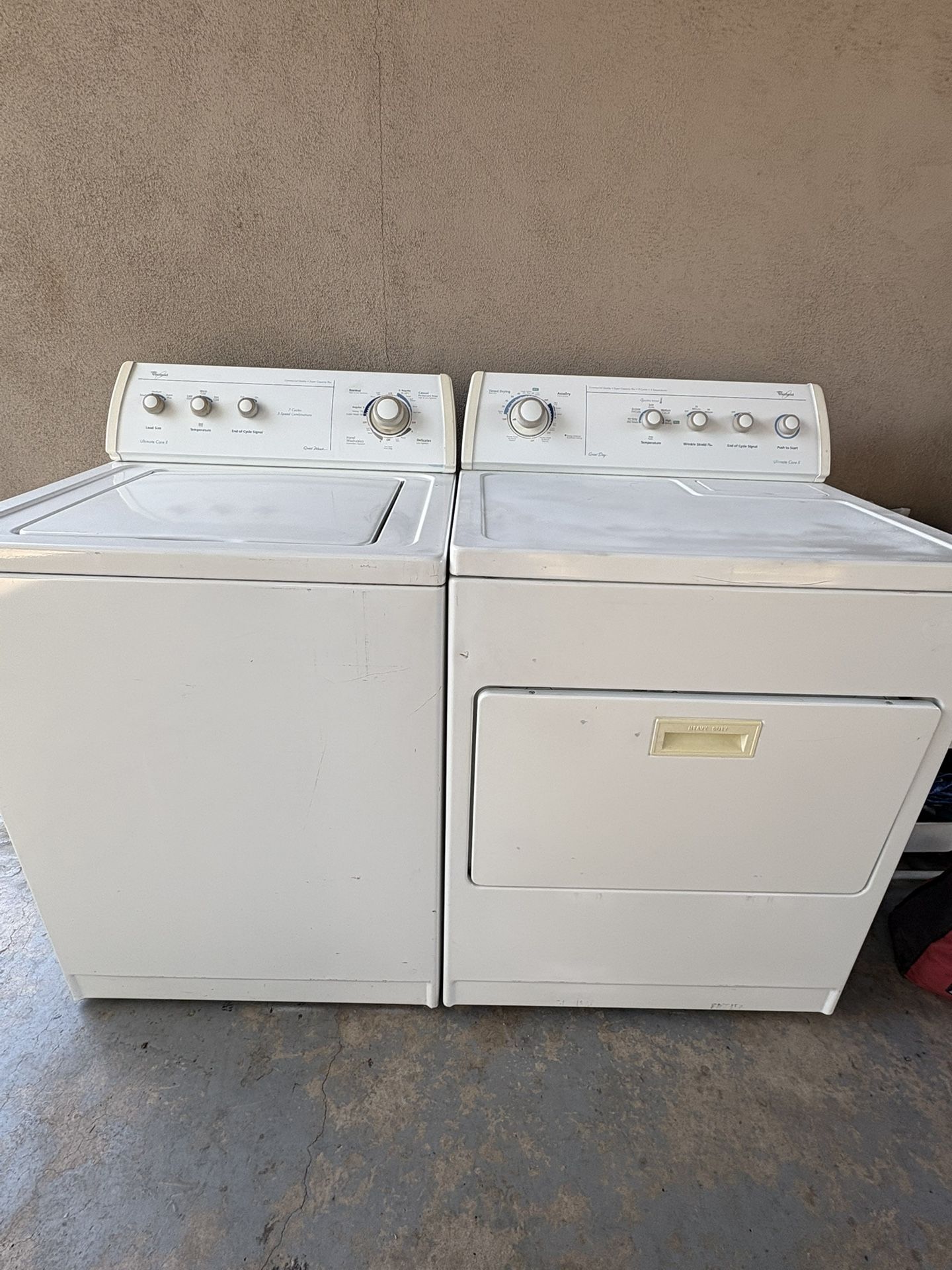 Washer And Dryer Electric Kenmore Set