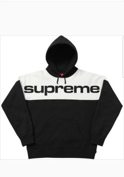 Supreme blocked hoodie sales