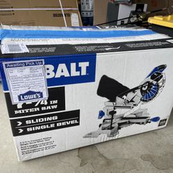 Kobalt 7-1/4 Sliding Miter Saw 