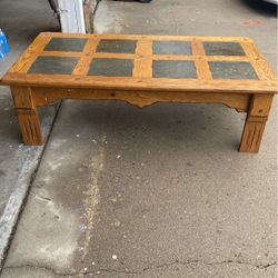 Wood Center Table