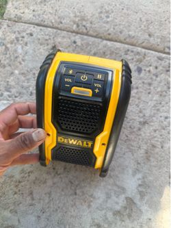 Dewalt Bluetooth speaker only tool