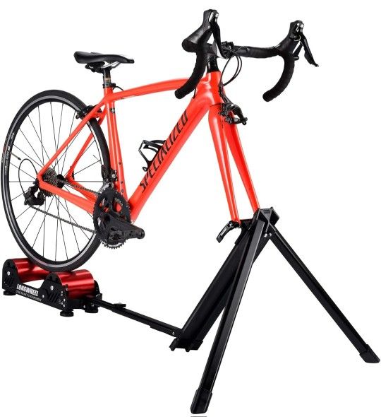 stationary bike stand for sale