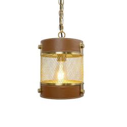 1-Light Gold Vintage Lantern Pendant Light(can be wholesale)￼