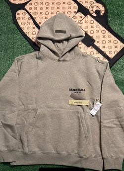 Dark oat essential hoodie