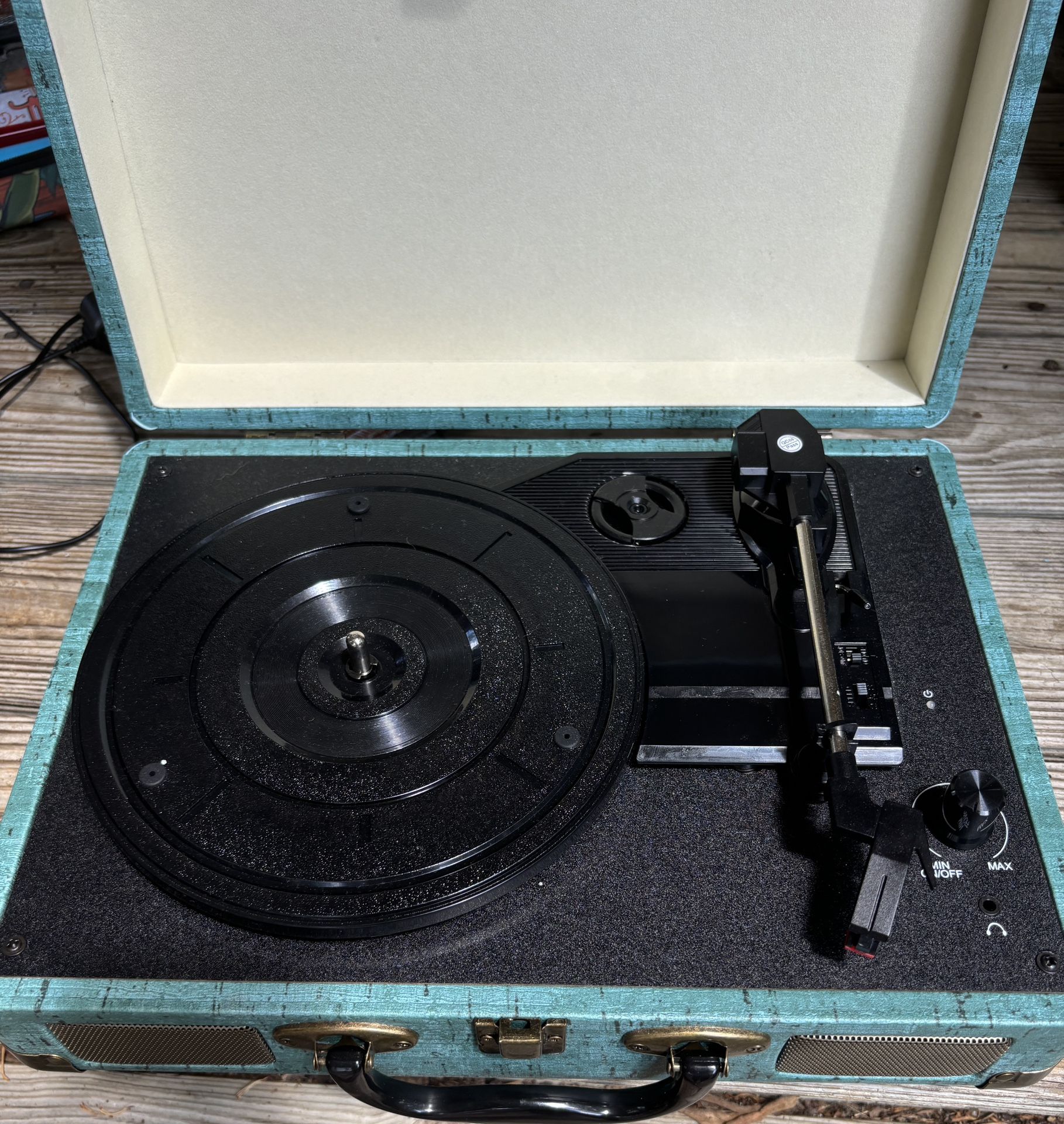 Record Player Vintage 3-Speed Bluetooth