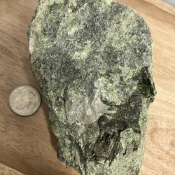 epidote with quartz