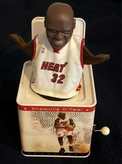Shaquille O’Neal Miami Heat Jack-in-the-Box – 2005 Upper Deck Jox Box