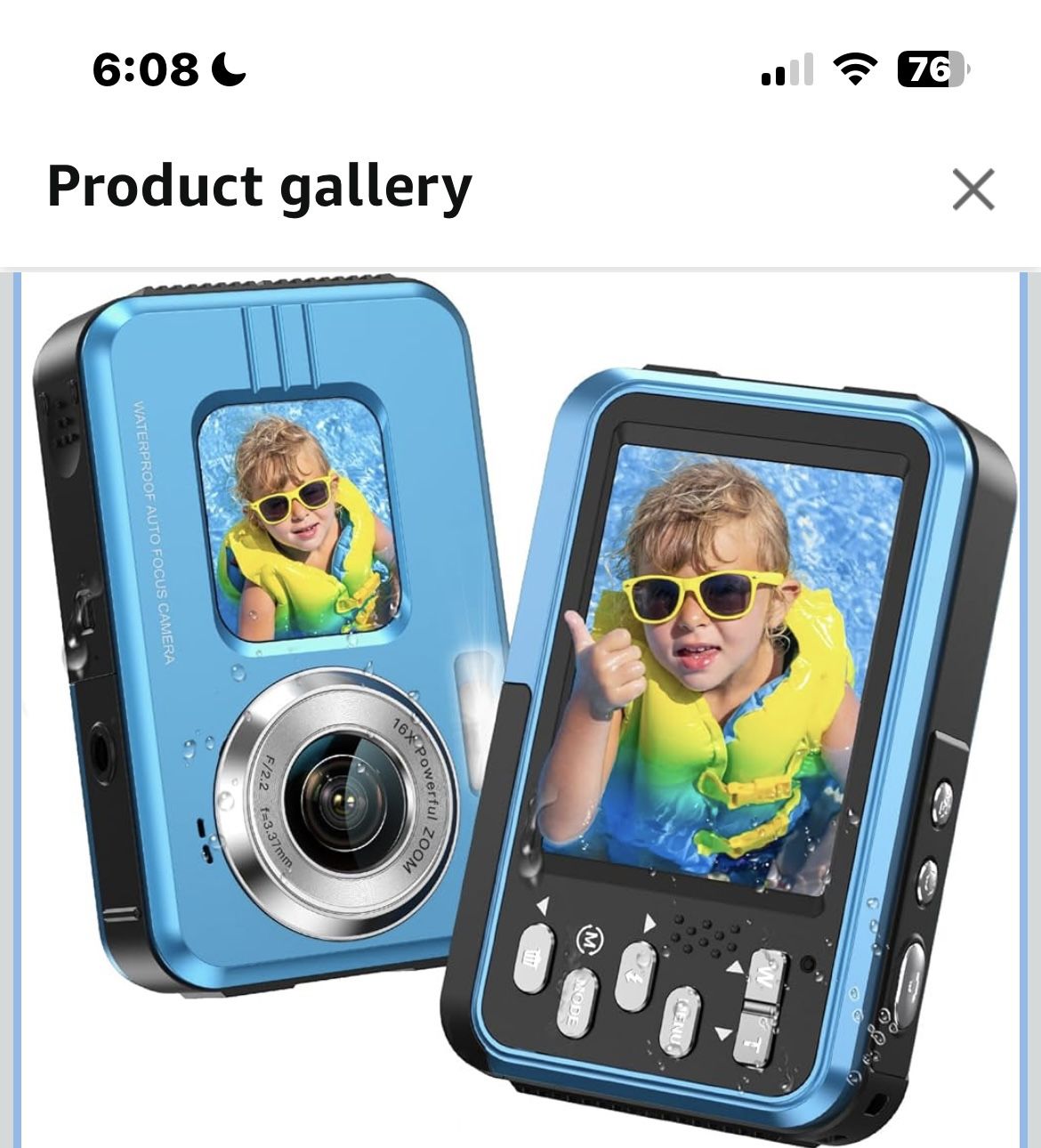 UNDERWATER CAMERA