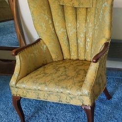 Vintage Wingback Arm Chair