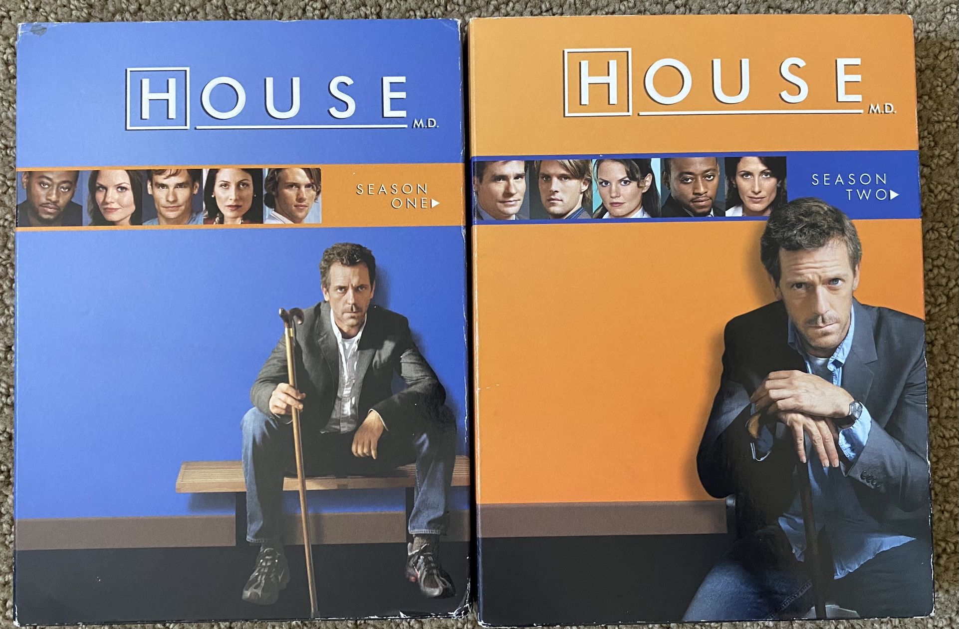 House MD Season 1 And Season 2 DVD