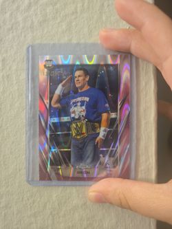 JOHN CENA NUMBERED CARD and free eras of exellence John cena