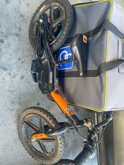 Stacyc 16 Harley Davidson edition kids electric bike no battery