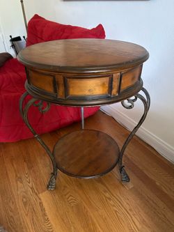antique side table