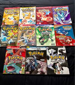 Vintage Pokemon Strategy Game Guides/books