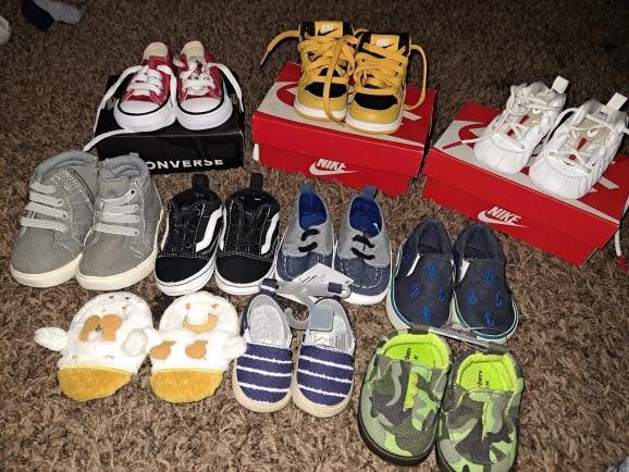 Baby Shoes Nike,Converse,Vans,Polo, ECT 