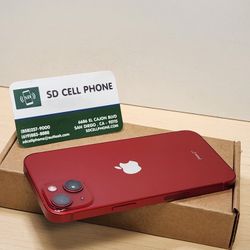iPhone 13 128 GB Red Unlocked For Any Carrier Excellent Condition 