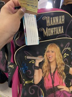 Disney Hannah Montana "Star Quality" Y2K Style Backpack 
