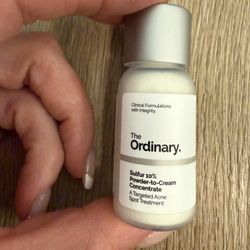Brand New The Ordinary Sulfur Treatment