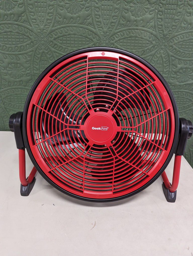 Rechargable Outdoor High Floor Fan