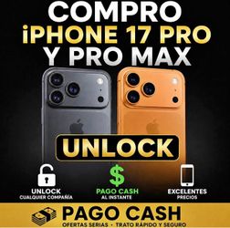 Iphone 17 pro max por cash