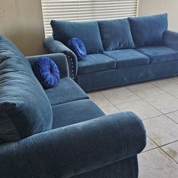Sofa and Love Seat