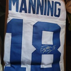 Autographed Payton Manning Jersey