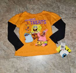 Spongebob Halloween 🎃 girls shirt new