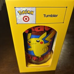The Pokémon x Target Exclusive 30th anniversary Pikachu Tumbler