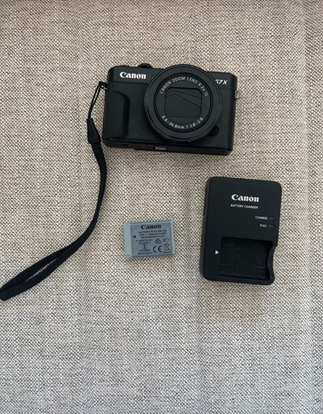 Canon PowerShot G7 X Mark II 20.1MP Compact Camera - Black