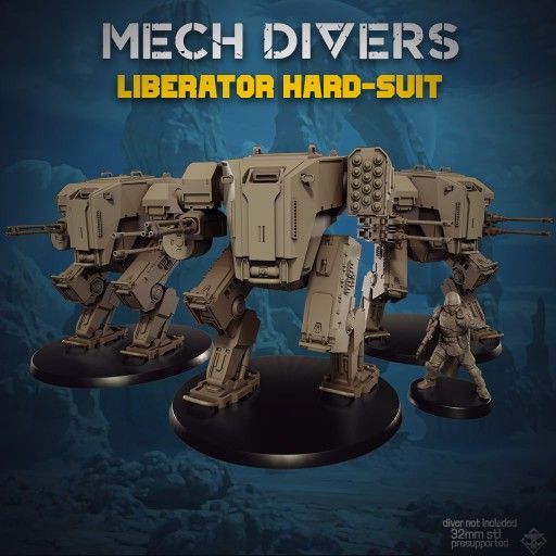 Helldiver (Exo Suit) Tabletop Miniature