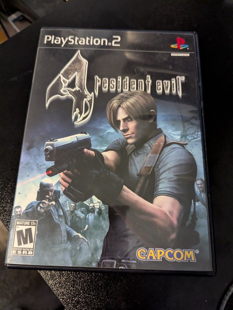 Resident Evil 4 for PlayStation 2 CIB Excellent condition
