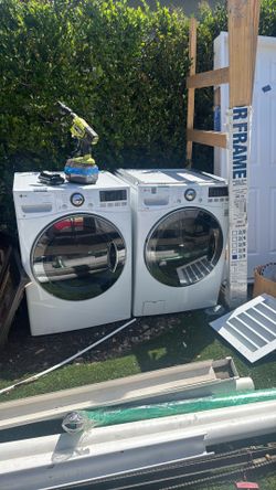 washer and dryer