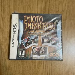 Nintendo DS Photo Phantasy Brand New (Slight Tear)