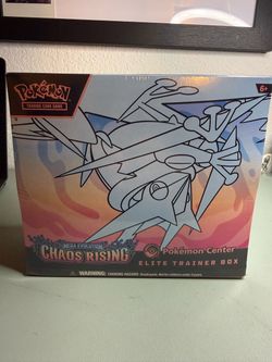 Pokemon Chaos Rising Pokemon Center ETB Elite Trainer Box