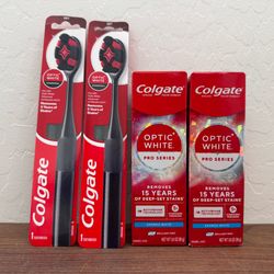 Colgate pro series toothpaste bundle