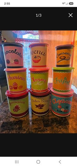 Tupperware para almacenar usados $50 por todos