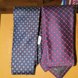 Lot Of 2 Vintage Brooks Brothers Designer Neckties