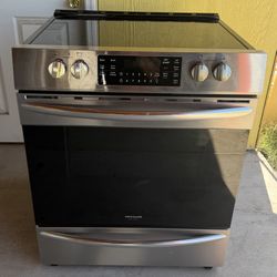 Frigidaire Slide Glass Stove
