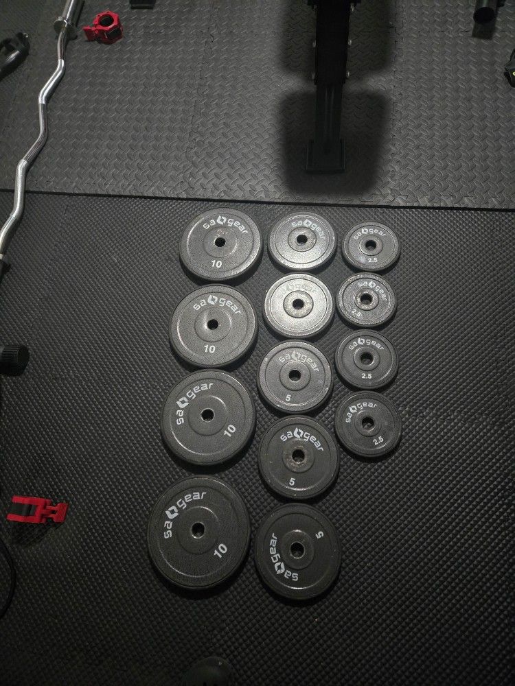 1 Inch Hole Plates Weights