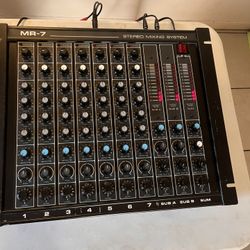 Mixer Peavey Mr7 