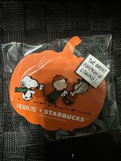 Snoopy Pins Starbucks
